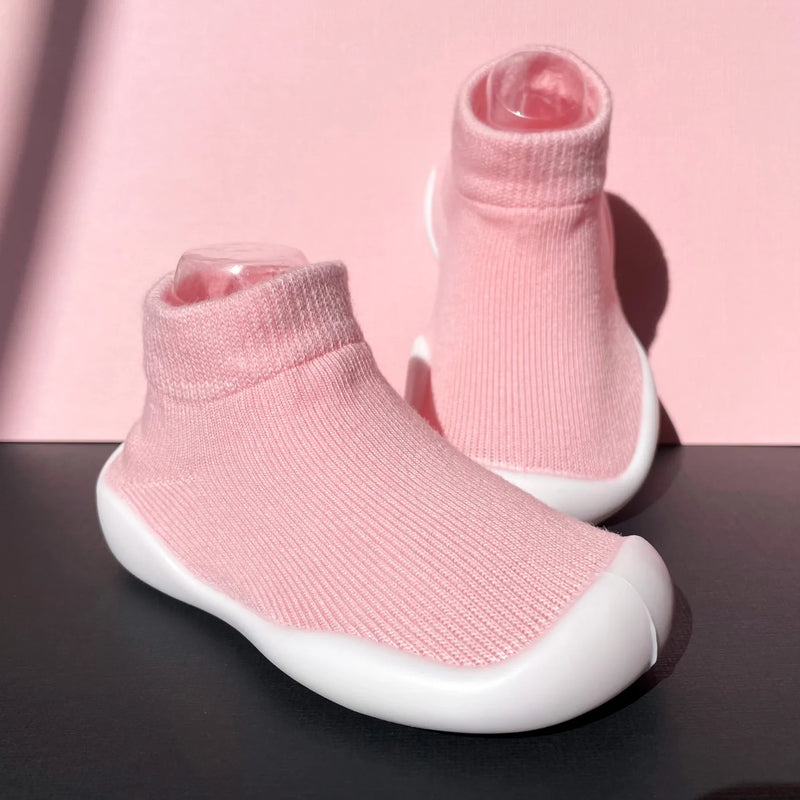 Puschies - non-slip &amp; breathable baby barefoot shoes made of cotton