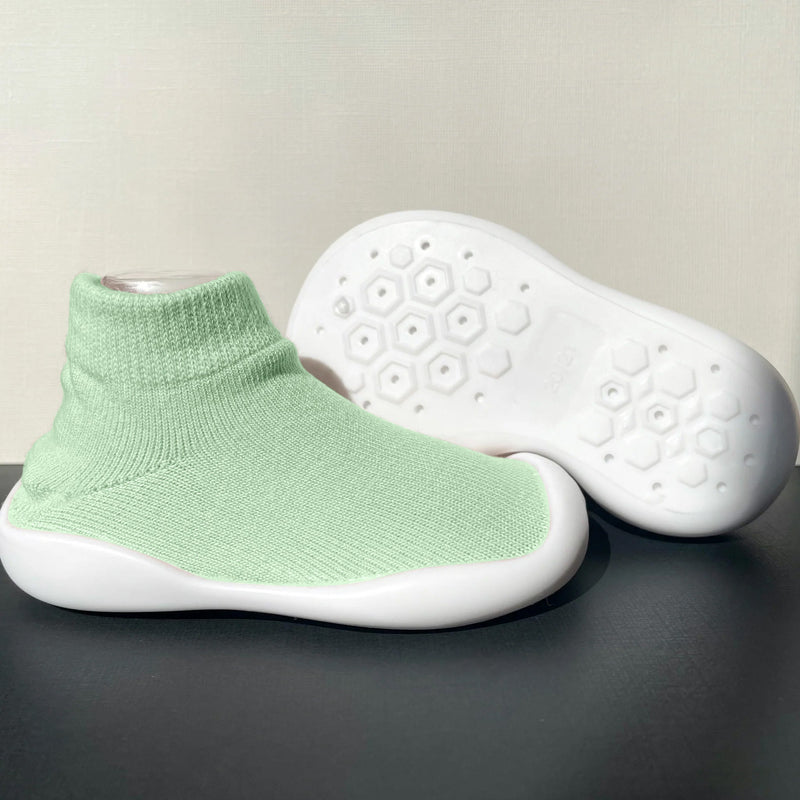 Puschies - non-slip &amp; breathable baby barefoot shoes made of cotton