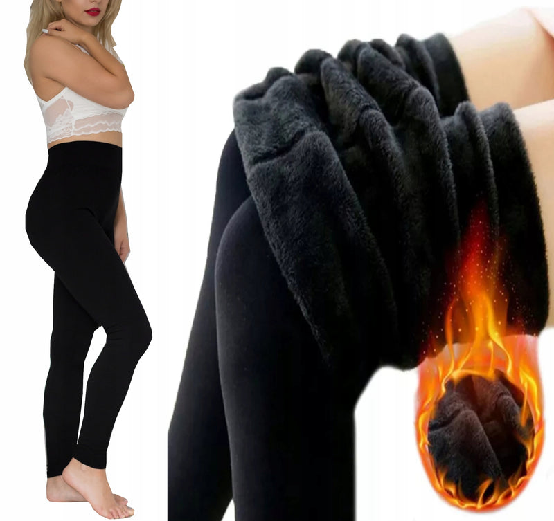 FLEECE LEGGINGS.